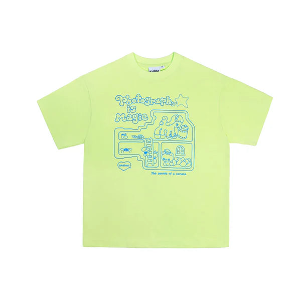 ancco Photography is Magic Short Sleeve T-shirt - Green
