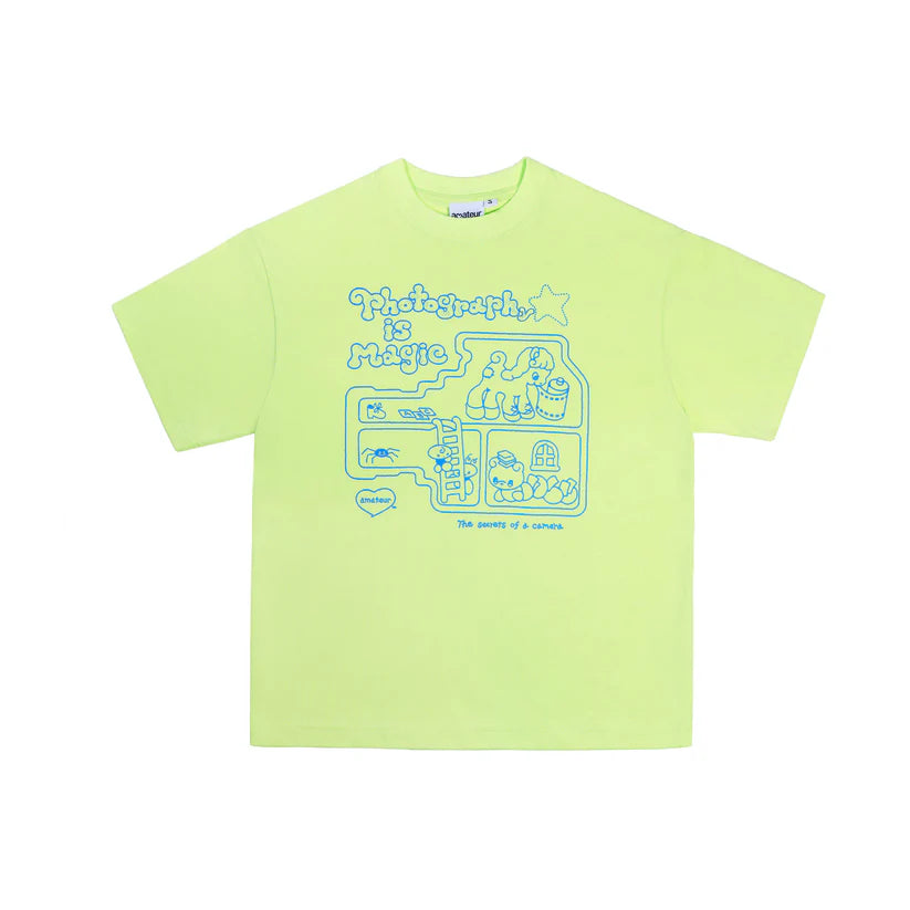 ancco Photography is Magic Short Sleeve T-shirt - Green