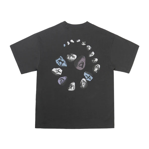Spiral Stone T-shirt - Charcoal