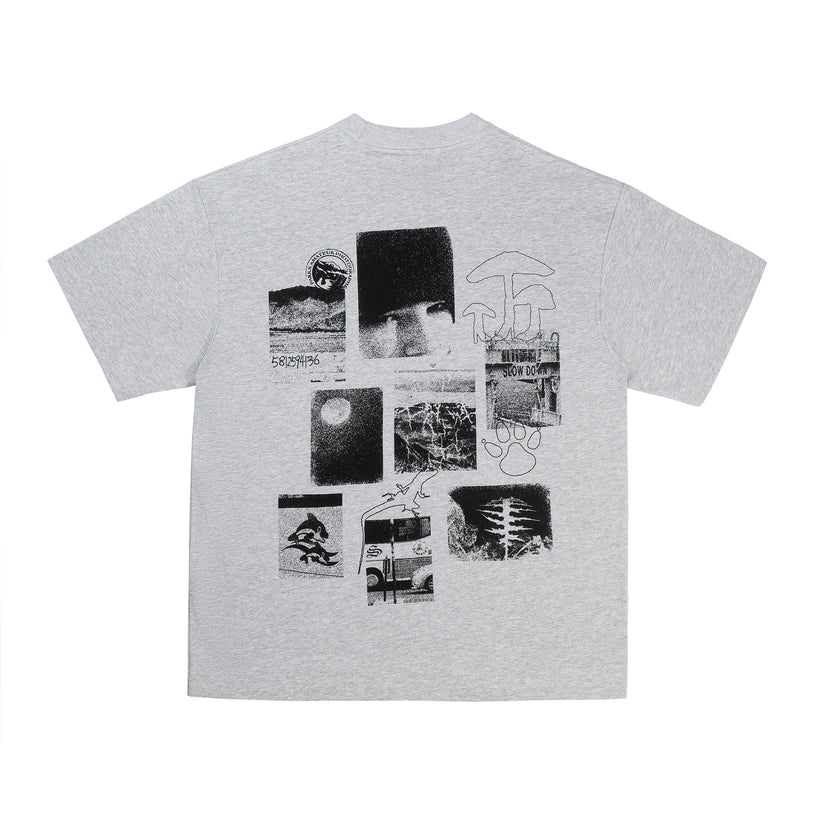 High Heel Mushroom T-shirt - Grey