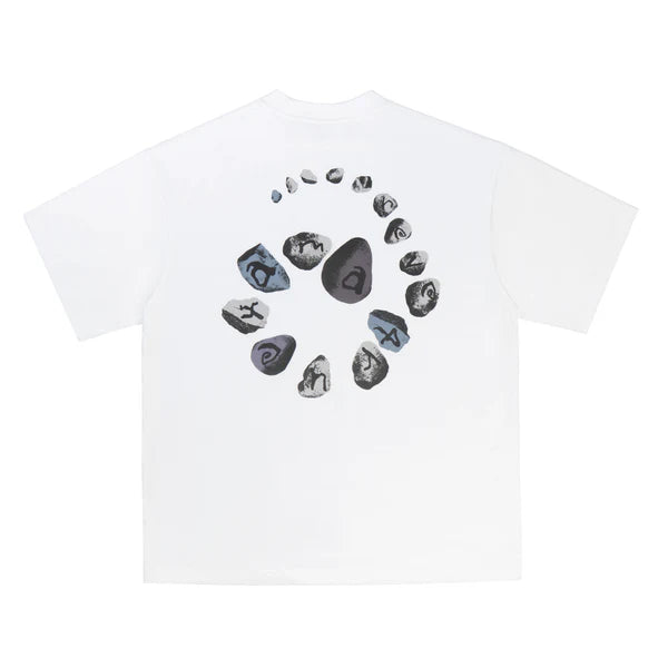 Spiral Stone T-shirt - White