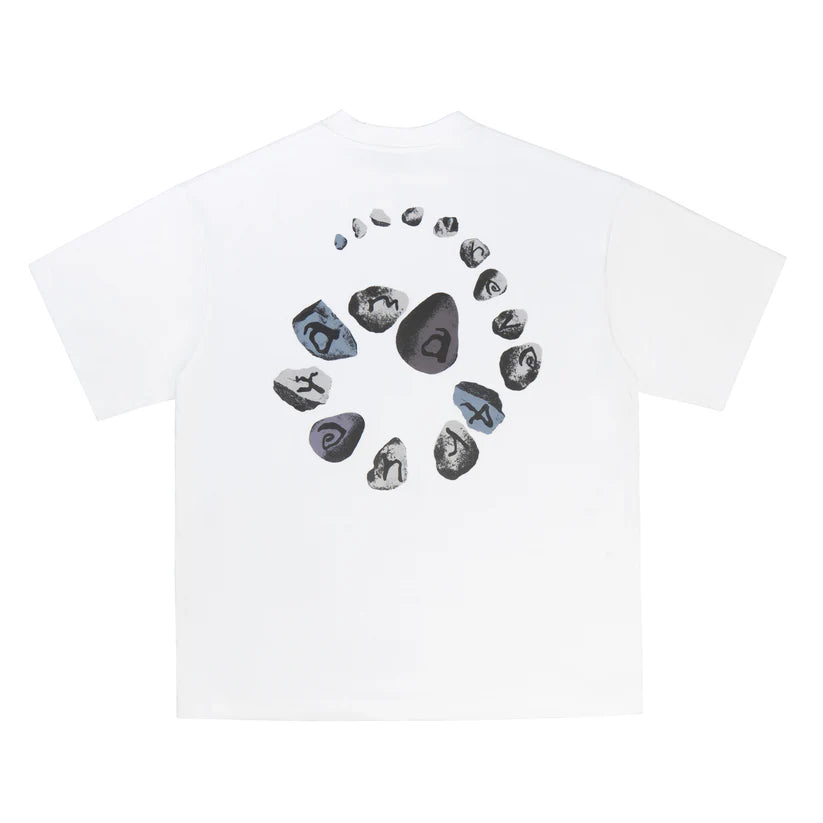 Spiral Stone T-shirt - White