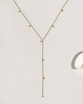 Crystal Lariat Necklace