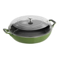 Staub 3.5 Qt Braiser w/Glass Lid, Pistachio